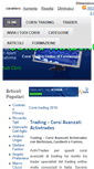 Mobile Screenshot of corsi-trading.it